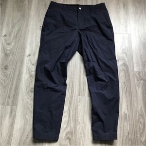 BANANA REPUBLIC MENS PANTS BLUE TWILL FLAT FRONT POCKETS 32